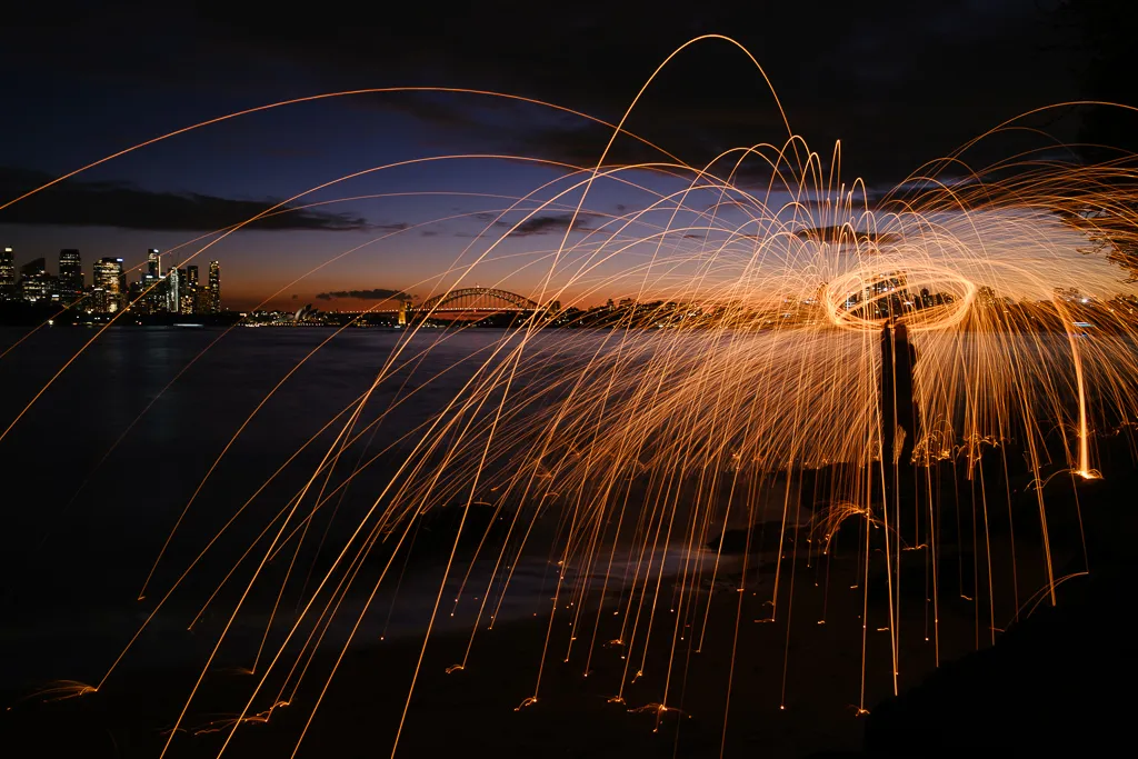 Light Painting - Bradley's Head